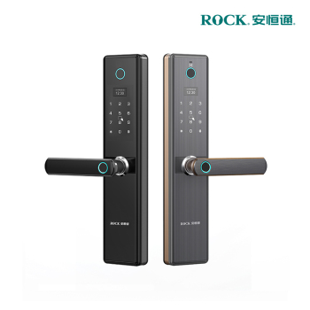 ROCK安恒通 指纹锁 S6-629BE把手指纹五合一