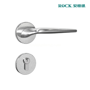 ROCK安恒通 凯胜木门锁 不锈钢真插芯套锁