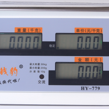金钱豹 计重计数秤