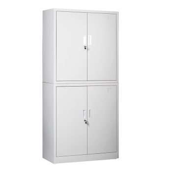 华威洪鑫 双节钢制文件柜 1850mm*900mm*390mm 1.2mm 本色