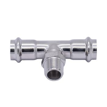 三庆 304不锈钢外螺纹三通转换接头II系列