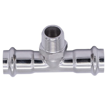 三庆 304不锈钢外螺纹三通转换接头II系列