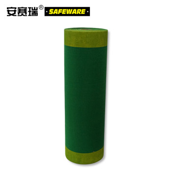 安赛瑞 39659吸油防滑走道地垫 39659 100*20cm/黄绿