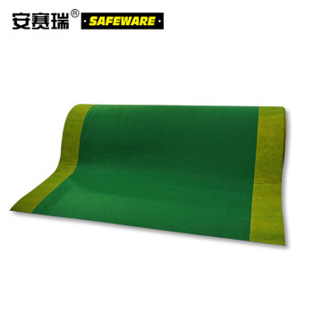 安赛瑞 39659吸油防滑走道地垫 39659 100*20cm/黄绿