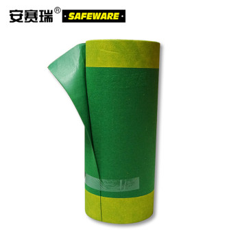 安赛瑞 39658吸油防滑走道地垫 39658 76*20cm/黄绿