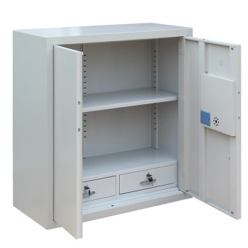 甬康达 90D 半截密码锁保密柜 H905*W900*D420mm 灰白色