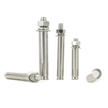 海斯迪克 304拉爆螺栓套管式金属膨胀螺丝 有缝