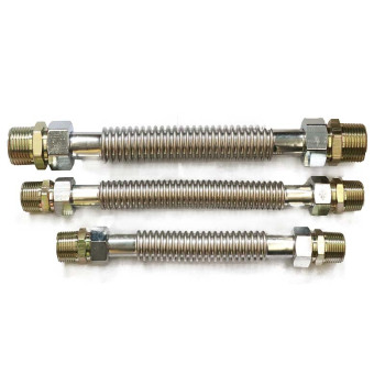 万全 不锈钢深波空调波纹管 碳钢对丝-DN20