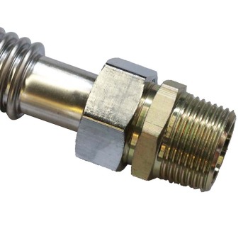 万全 不锈钢深波空调波纹管 碳钢对丝-DN20