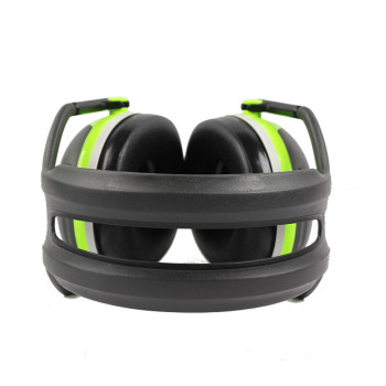 3M X4A耳罩 双层减震 黑配绿 NRR=27dB SNR=33dB
