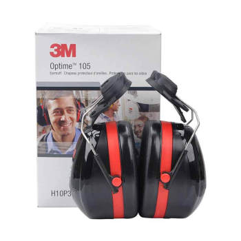 3M H10P3E挂安全帽式耳罩 H10P3E 安全帽式