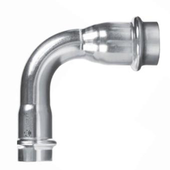 久润利华 304不锈钢异径弯头90° 双卡压