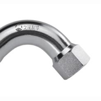 久润利华 304不锈钢内牙弯头 加长 双卡压