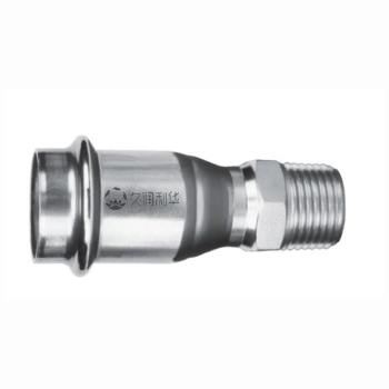 久润利华 304不锈钢异径外牙直接 双卡压