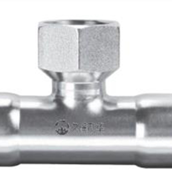 久润利华 304不锈钢异径内牙三通 双卡压