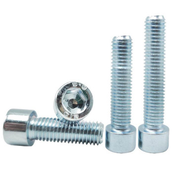 冰禹GB70 8.8级公制杯头内六角螺丝 蓝白锌 全牙