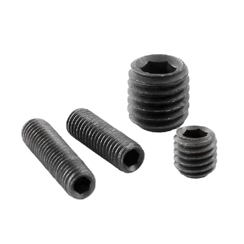 鹏驰EG DIN916 45H内六角凹端紧定螺钉 发黑 全牙 M5